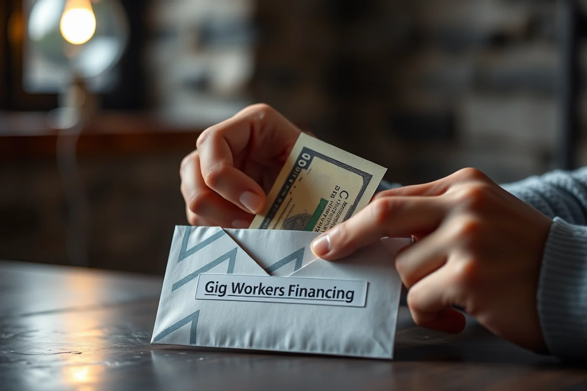 gig workers financing — Gig Workers Financing (step by step)