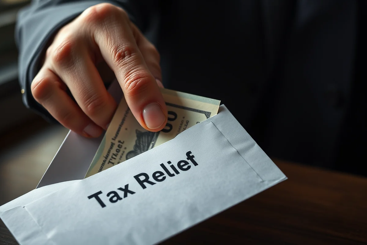 a tax relief — A Tax Relief (step by step)