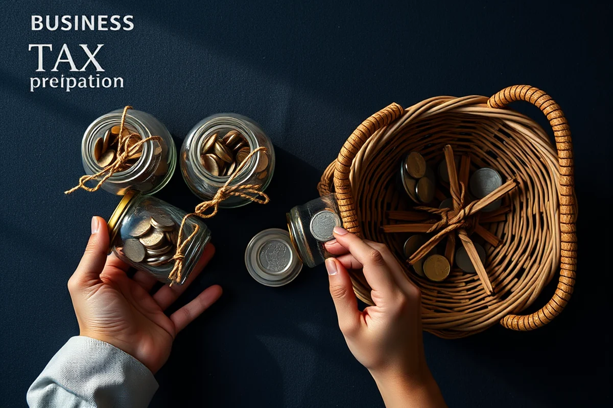 business tax preparation services — Business Tax Preparation Services (the finished result)